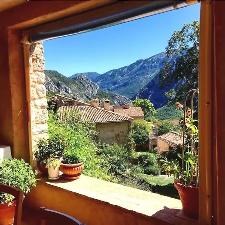 D'hotes - Arches Room, Cadre Magnifique, Coeur Des Gorges Du Verdon Отель типа 
